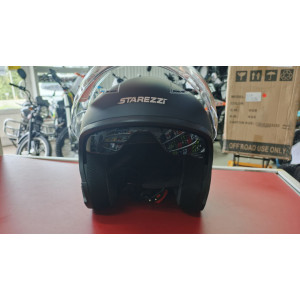 Шлем Starezzi OPEN LIFE 2 BLACK MATT, L