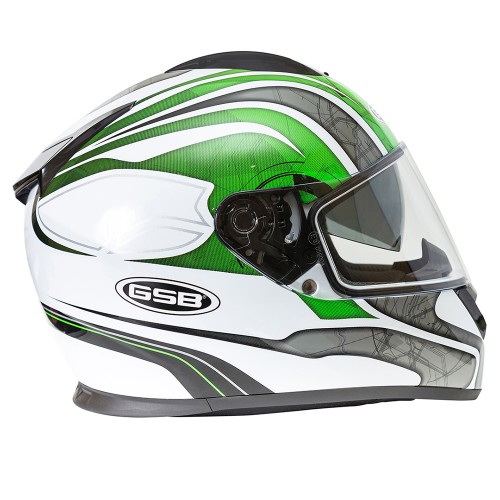 Шлем G-350 GREEN-WHITE, XXL