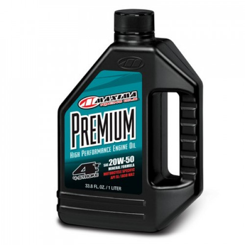 MAXIMA Premium 20w50 Liter присадка смазочная моторная 4Т (1л)