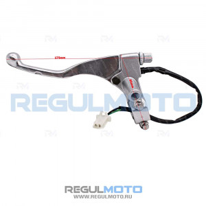 Рычаг сцепления в сборе Regulmoto Legend 300, Holeshot, Crosstrec. ZR с обогатителем