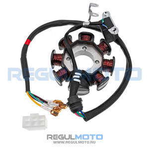 Статор генератора DC CDI ZS172/165/167FMM/ ZS174/ ZS170 (5 проводов)