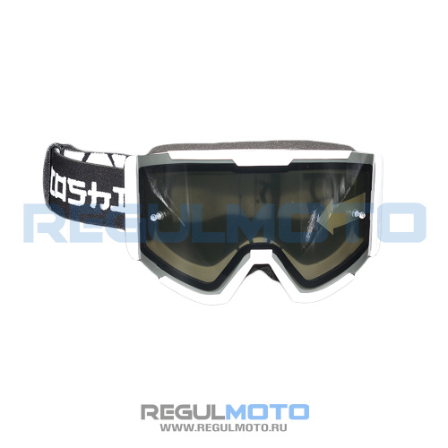 Очки защитные кроссовые KIOSHI OFF ROAD двойные линзы (Белый, , 203580-2)