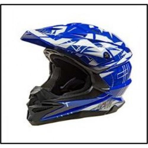Шлем AiM JK803S Blue/White, XXXL