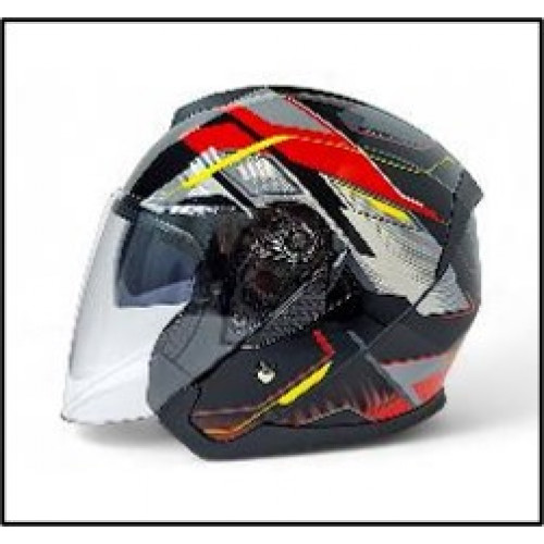 Шлем AiM JK526 Red/Grey/Black, M