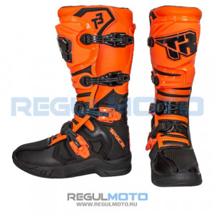 Защита голени TIGER T3 (Черный/ оранжевый, 39, 300000-2)