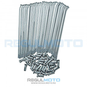 Спицы ZR, CR-Z 21" (239х157х3,5) комплект 36шт (Серебро, , 444585-1)