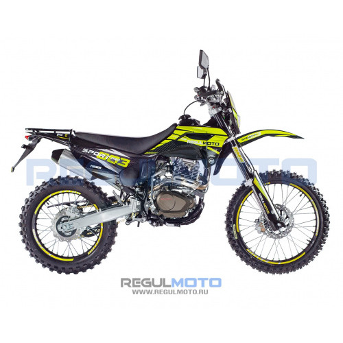 Мотоцикл Regulmoto Sport-003 PR 300 6 передач с ПТС Зеленый/Черный 2025г.