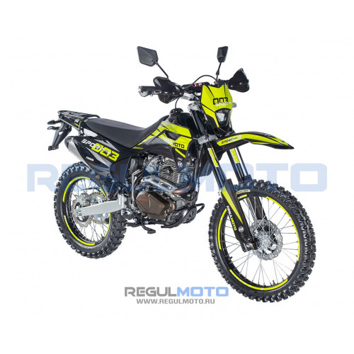 Мотоцикл Regulmoto Sport-003 PR 300 6 передач с ПТС Зеленый/Черный 2025г.