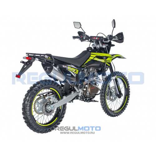 Мотоцикл Regulmoto Sport-003 PR 300 6 передач с ПТС Зеленый/Черный 2025г.
