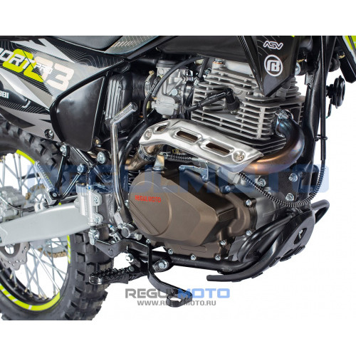 Мотоцикл Regulmoto Sport-003 PR 300 6 передач с ПТС Зеленый/Черный 2025г.