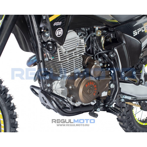 Мотоцикл Regulmoto Sport-003 PR 300 6 передач с ПТС Зеленый/Черный 2025г.