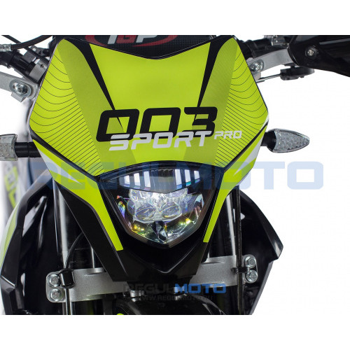 Мотоцикл Regulmoto Sport-003 PR 300 6 передач с ПТС Зеленый/Черный 2025г.