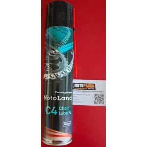 Смазка для цепи MOTOLAND C4 Chain Lube FL 400мл