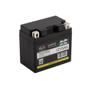 Аккумулятор для мототехники SKN LiFePO4 YTX5L-BS (12V/5Ah/80A) [UTX5L-BS,CT1205, YT5L-BS]