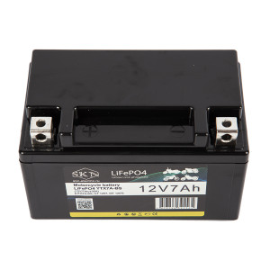 Аккумулятор для мототехники SKN LiFePO4 YTX7A-BS (12V/7Ah/105A) [UTX7A-BS, CT
1207, MT 1207]