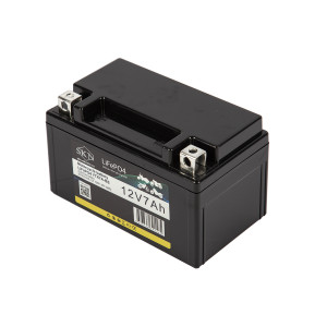 Аккумулятор для мототехники SKN LiFePO4 YTX7A-BS (12V/7Ah/105A) [UTX7A-BS, CT
1207, MT 1207]