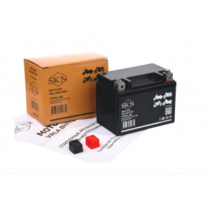 Аккумулятор стартерный для мототехники SKN YTX4L-BS (12V/4Ah/50A) [UTX4L-BS, CT1204, MT 12-4]