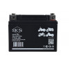 Аккумулятор стартерный для мототехники SKN YTX4L-BS (12V/4Ah/50A) [UTX4L-BS, CT1204, MT 12-4]