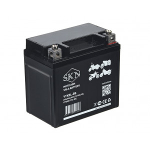Аккумулятор стартерный для мототехники SKN YTX5L-BS (12V/5Ah/80A) [UTX5L-BS, CT1205, YT5L-BS]