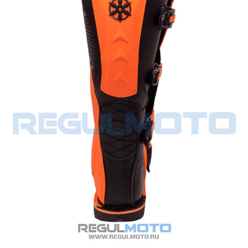 Защита голени RYO Racing MX3, оранжевый/черный (Оранжевый/ черный, 44)