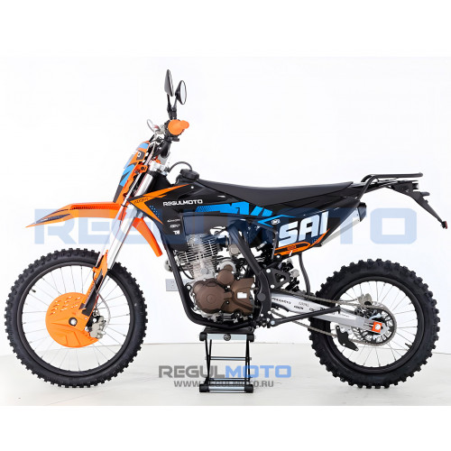 Мотоцикл Regulmoto SAI 200 с ПТС Черный/Оранжевый 2025г.