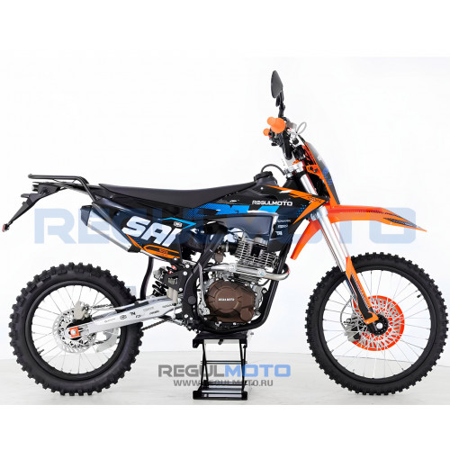 Мотоцикл Regulmoto SAI 200 с ПТС Черный/Оранжевый 2025г.
