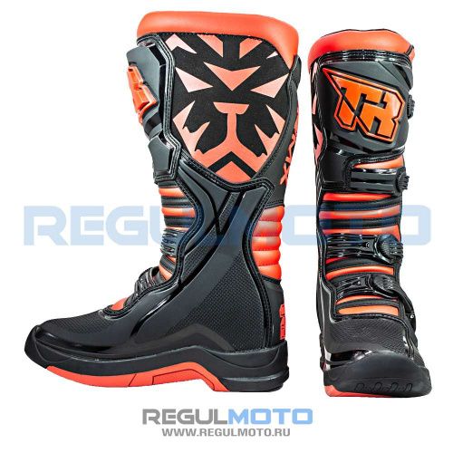 Защита голени TIGER T3 (Черный/ красный , 42, 300333-5)