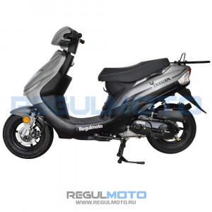 Скутер Regulmoto DIGITA 50 (LJ50QT-3L), Серебро , 100022-1