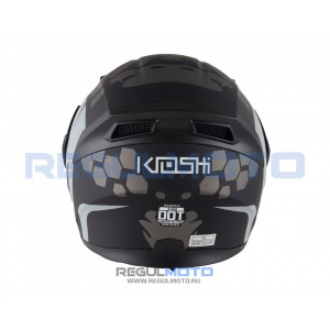 Шлем KIOSHI Tourist 902 модуляр (Черный/ серый, L)